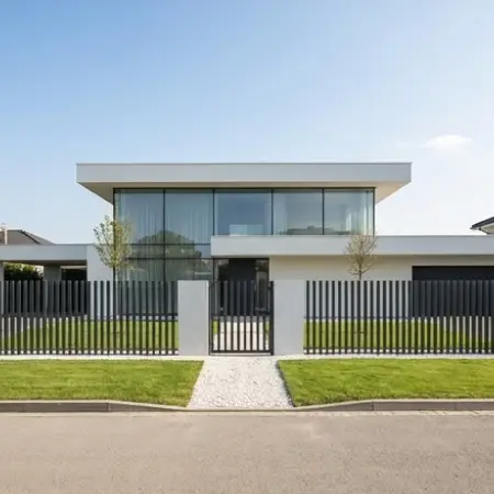 Hliníkový plot Prešov — minimalistický dizajn