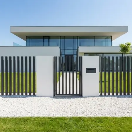 Hliníkový plot Trnavský kraj — minimalistický dizajn