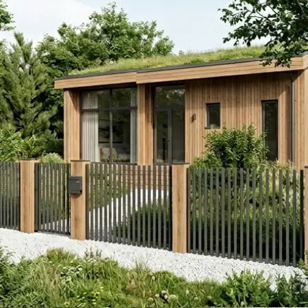 Hliníkový plot Ružomberok — minimalistický dizajn